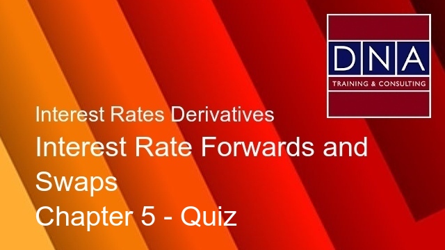 Interest Rate Forwards and Swaps - Chapter 5 - Quiz