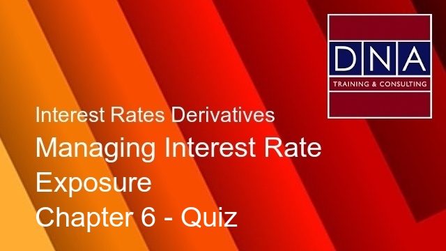 Managing Interest Rate Exposure - Chapter 6 - Quiz