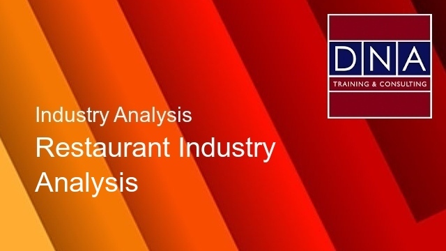 Restaurant Industry Analysis