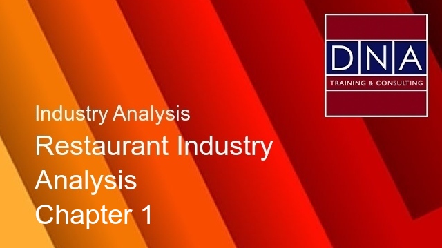 Restaurant Industry Analysis - Chapter 1