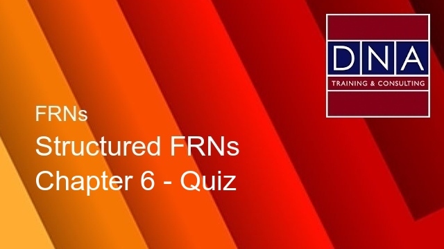 Structured FRNs - Chapter 6 - Quiz
